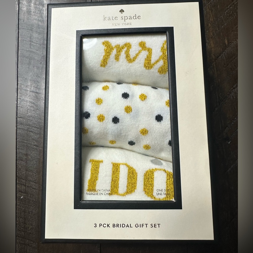 Kate Spade Women's Bridal Sock Set